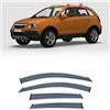 WangWeiY Deflettori D'Aria Antiturbo per Opel Antara L07 2008+, Auto Deflettori Finestrini, Installazione Semplice, Durata E Robustezza