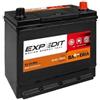 La Casa della Batteria Batteria Auto Expedit Moving Energy Tech Batteria 12v Batteria Auto 45Ah 330A E2 45 DX 21.8×13.3×22.3 cm Senza Manutenzione Pronta all'Uso Made in Italy