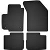 Wielganizator Tappetini in gomma su misura, compatibili con Fiat Sedici (2006-2014) hatchback neri su misura adattamento ottimale