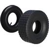 Wiltec Copertone per ruote di rasaerba, trattorini, carrelli da giardino 16x5.00-8 Gomma per pneumatico