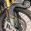 labelbike Adesivi 3D Moto Parafango Compatibile con Triumph | Tiger 1200 Rally Pro 2021-2023, Protezione in Resina, Antigraffio, Decorazione, Verde, Made in Italy