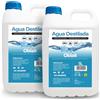 MUNTRADE Acqua Distillata 10 Litri, Demineralizzata, bidistillata