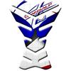 IRIDEA DESIGN PARASERBATOIO ADESIVO RESINA BIANCO BLU COMPATIBILE CON HONDA TRANSALP XL 700 V 2008-2013
