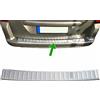 MCPerformance Modifycar - Protezione paraurti posteriore per auto compatibile con Citroen Berlingo II (Carrozzeria B9) e Peugeot Partner Tepee modelli dal 2008 al 2018 | in acciaio inox cromato | Facile