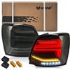 VLAND Fanale posteriore a LED compatibile con fanali posteriori Polo 6R 6C 2011-2017 con display sequenziale RHD.