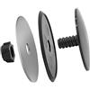 OEBUAFI Kit Tergicristallo Posteriore, Tappo di Chiusura con Guarnizione in Gomma, per Auto Universale Che Copre i Fori di Montaggio (32mm)