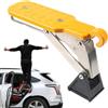 Generic Pedana di blocco porta per auto, pedana di blocco porta scala auto, facile accesso al tetto 'auto, portapacchi pieghevole per carrello di atterraggio, gancio a V