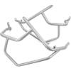 Himwqfuh Paraurti Moto Per BMW F 900 GS Per Adventure Per F900GS Per ADV Per GSA Barra Di Superiore Protezione Motore Paraurti Gabbia Acrobazie Telaio Barra Protezione(Silver)