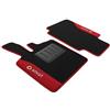 IL TAPPETO AUTO BY FABBRI 3 ilTappetoAuto by Fabbri 3 - COLOR0000025R - Tappetini su Misura per Auto in Moquette Antiscivolo, 2 Ricami