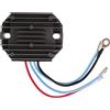 AYNEFY Regolatore di Tensione del Trattore, Raddrizzatori Dell'alternatore Automobilistico Regolatore di Tensione Regolatore di Tensione 12V Lega di Alluminio 66611-55250 Sostituzione
