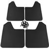 GTFRFD 4 PCS Parafanghi Auto per Suzuki Grand Vitara 2005-2008 Paraspruzzi Parafango Protettiva Protezione Antispruzzo Guardie Fango