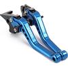 TREONK Leva Freno e Frizione - Regolabile Leva Frizione Moto Accessori Set Leve Maniglia Scooter Compatibile MT07 MT09 SR 2014-2020 MT10 2016-2020 TENERE 700 2019-2021 XSR700 ABS NIKEN GT TRACER 900