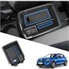 Ruiya Compatibile con Kia Stonic Rio YB 2018-2026 Braccioli Portaoggetti Organizer, Console Centrale Portaoggetti Consolle Braccioli Vano Contenitore Portaoggetti C-HR Accessori, Blu