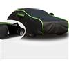 FLYGRL Telo Antigrandine per Auto, per Alfa Romeo Spider Sprint Stelvio Tonale, Telo Copriauto Da Esterno, Telo Auto Impermeabile Traspirante,Anti-UV,Protezione Quattro Stagioni,con Cerniera (Color : 1, Si