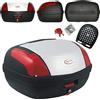 A-Pro Bauletto Moto Scooter Baule Valigia Rigida Universale Bianco