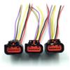 BASPHHH Compatibile con Citroen per Relay per Jumper 2.2 6 Pin Sensore Misuratore di Portata Aria di Massa MAF Connettore Spina Cablaggio Cavo 9657127480 1920KQ(3pcs)