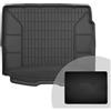 FROGUM ProLine 3D Esclusivo Tappetino Vasca Baule Bagagliaio in gomma perfetto per Renault Megane III 2008-2016 | Comodo organizzatore | Bordi più alti