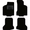 QUEMAR Tappetini Auto per Polo III 1994-2002, Bordo Nero, 0 Ricami | 6N - 6N2 / Kit Tappeti Moquette e Gomma su Misura / Set 2 Anteriori + 2 Posteriori / Ricami e Colori Personalizzati