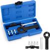 topolenashop Kit Attrezzi Messa in Fase Compatibile per Motori Fiat Chrysler 1.1 1.2 1.4 8V - Bloccaggio Albero Motore e Camme per Distribuzione Punto Evo Panda Codici 187A1.000 GS-3395A