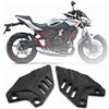 HEINMO Posteriore del motociclo Pedane Poggiapiedi Tacco Piastra di Protezione Della Protezione Per Kawa 'Z650 Ninj'650 2017-2021 2022 2023 Pedana (black)