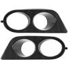 Zohisin Copertura Fari Nebbia Anteriore in Stile Carbonio 2 Pezzi con Doppie Fori Accessorio Auto Adatto per E46 M3 2001 2006 Materiale Plastico Resistente e Durabile
