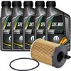 kW&HP KIT TAGLIANDO FILTRO OLIO PER GIULIETTA 1.6 JTDM 16V 105CV 77KW DAL 2010> + OLIO MOTORE WR 5W30