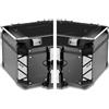 BLACK DOVES GRAPHICS Rifrangenti Adesivi compatibili con GIVI Monokey Trekker Outback Bauletto Alluminio TOP CASE 42 58 ltr (Bianco)