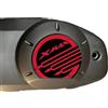 labelbike - Adesivi 3D Moto Carter Variatore Protezione e Decorazione in Resina compatibile con Yamaha X MAX 250 2005-2013 - Colore Nero Rosso