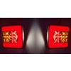 24/7TRS004 2 luci posteriori a LED al neon per camion, rimorchi, furgoni, camper, bus