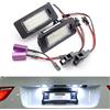 PolarLander 2X Auto Light LED Numero Luce Targa Kit Canbus Error Free Car-Styling Compatible for VW Golf 6 Golf 7 Wagon Golf Plus Jetta 6 Passat B7 Wagon Sharan 2 Touran 2 Touareg 2