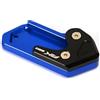 OPSREY Moto Cavalletto Piastra Cavalletto Laterale Supporto Del Piede Ingrandire Per KYMCO AK550 AK 550 2017-2022 Refit Extender Accessori (Colore : Blu)