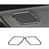 HLMNAKE Adesivi interni in fibra di carbonio, accessori per tuning e decorazione dell'auto per VW GOLF 7 2014-2020 (altoparlante-B)