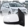TiJeRa Specchio Retrovisore Laterale Per Kia Picanto 2018-2023 Accessori Auto Specchio Laterale Esterno Auto Montaggio