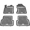 MTM Tappetini Gomma per Ford Focus I 2001-2004 Design a Vaschetta, su Misura con Bordi Rialzati cod. 3D 5382