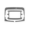 RIOVOEE Copertura Pannello Controllo Per Fiat 500L 2014-2017 Morbida Fibra Di Carbonio Auto Di Controllo Centrale Di Navigazione Telaio Di Copertura Trim Adesivo Accessori Interni Console Interna Pannello