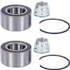 ENVA MADE FOR QUALITY BESTPRICE 2x cuscinetto ruota anteriore o posteriore set cuscinetto ruota, compatibile con FIAT 500 (312_), PANDA (169_) (312_, 319_), SEICENTO / 600 (187_),FORD KA (RU8),LANCIA YPSILON (312_)