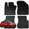 W-Parts TAPPETI - TAPPETINI IN GOMMA 3D TPE NERI PER JEEP COMPASS DAL 2017 IN POI