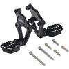 KAVSY Pedane Pieghevoli Moto Per H&ONDA X-ADV 750 2017 2018 2019 2020 Cavalletto Posteriore Poggiapiedi Arretrato Pedana Moto(Black)