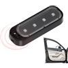 Generic Luce di cortesia per porta, luce di cortesia, cablaggio - led shadow, proiettore lampada auto, pedaliera per luci anti collisione posteriore, porta facile da installare, 72 x 25 x 11 mm