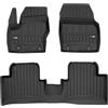 MOTOS Tappetini in gomma per auto adatto per Ford Grand C-Max 2010-2019 Migliorate il vostro comfort di viaggio con il tappetino antiscivolo per auto 3D.
