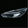 YSQOJF Per Ford Per Focus 15-18 Copertura In Vetro Del Faro Copertura Del Faro Copertura Della Lampada Paralume Coperchio Della Lampada Trasparente Auto Faro Anteriore(Sinistra)