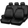 Passion88 Coprisedili Auto per Audi Q3 S-Line/Q3 Quattro/Q3 Sportback/Q5/Q5, Set Copri Sedile per Anteriori e Posteriori, Proteggono I Sedili Originali Dell'auto, Accessori Auto,A