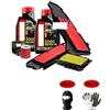 farbrothersonline COMPATIBILE CON HONDA SH 350 CAMBIO OLIO TAGLIANDO-MANUTENZIONE COMPLETO MOTORE SCOOTER LUBRIFICANTE M (OTUL) 5000 10W40 4T CON TECNOLOGIA HC-TECH+FILTRO OLIO+F.ARIA FAI DA TE