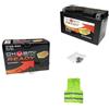 CLICK & GO COMPATIBILE CON YAMAHA XP T-Max 500 per anno 2001 al 2003 BATTERIA YT9B-BS OKYAMI OT9B-BSR FORNITA CARICA E PRONTA ALL'USO CCA 120 BATTERIE ATTIVE 8 AMPERE 12 VOLT 150X70X105MM