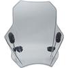 IUKMRT Cupolino Per FANTIC Per CABALLERO Per FLAT Per TRACK 125 250 500 Per RALLY Per SCRAMBLER 500 Parabrezza Per Moto Deflettore Parabrezza moto Deflettore(Smoke grey)