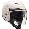 CGM Casco demi jet CGM 129A ILLINOIS, Bianco, L