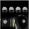 Generic Bling Auto parts Fit per Mini CountryMAN F60 Air presa manopola copertura strass applique ghirlanda modifica accessorio (argento)