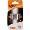 Start R5W Coppia di lampadine 4 Led per luci auto 12V 5W BA15S