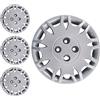 W-Parts SERIE 4 BORCHIE - 4 COPRICERCHI COPPE RUOTA 14 PER LANCIA YPSILON 03->