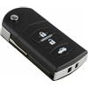 Zoegneer Lama chiave per porta batteria CR1620, compatibile con per Mazda 2 3 5 6 8 RX8 MX5